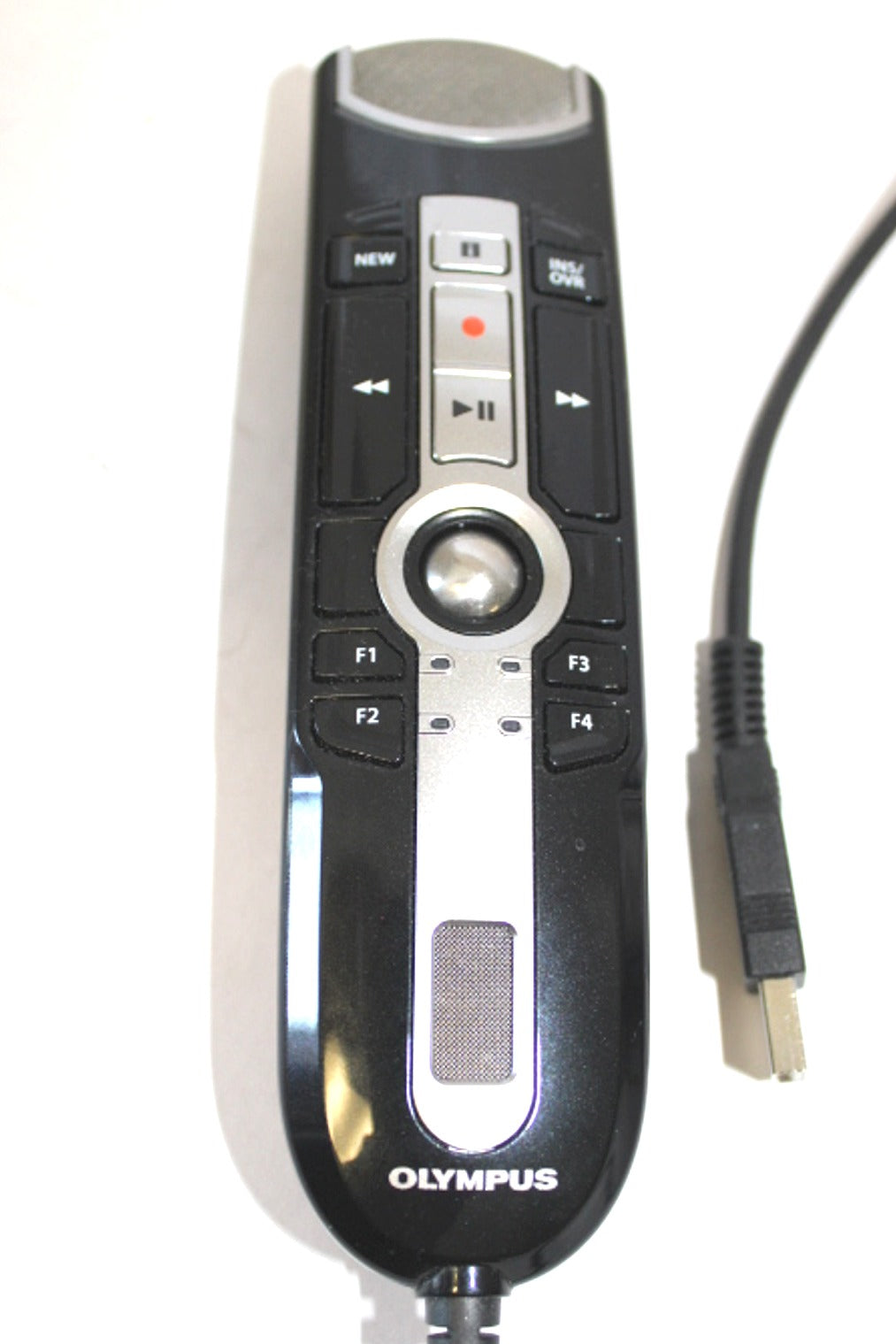 Olympus RM-4010P RecMic II USB Professional PC Dictation Microphone (Reconditioned by AroundTheOffice)