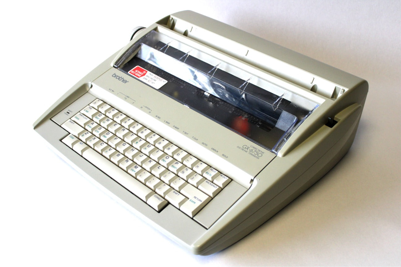 Brother GX-6750 Electronic Typewriter (Reconditioned Machine)