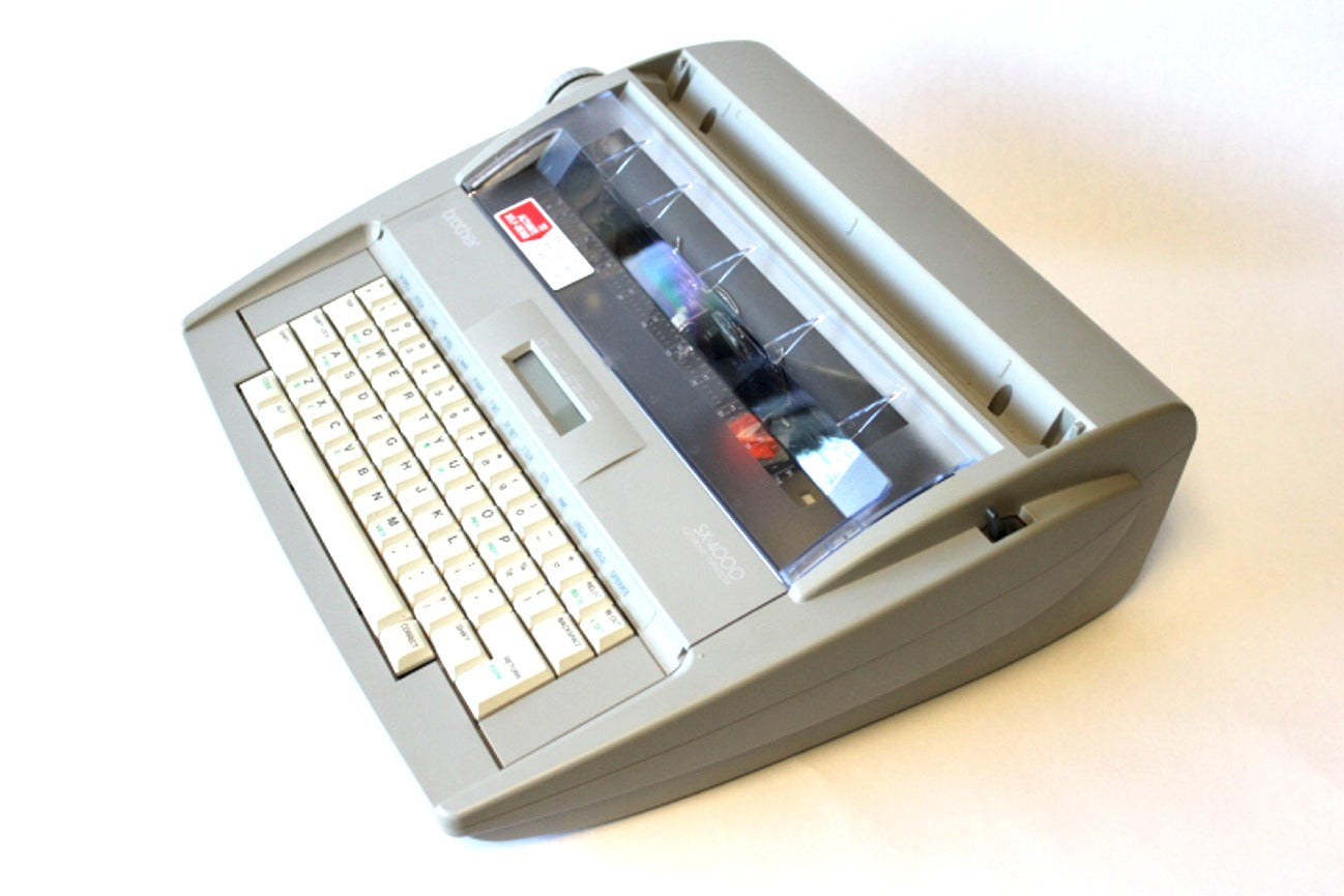 Brother SX-4000 Electronic Typewriter Refurbished by Around The Office