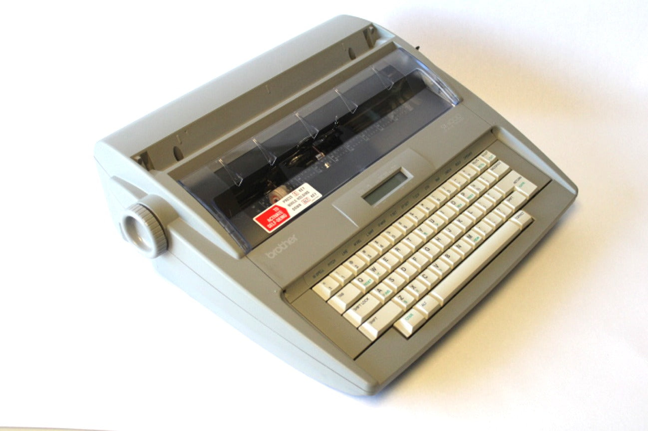 Brother SX-4000 Electronic Typewriter Refurbished by Around The Office