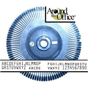 Nakajima Typewriter Printwheel - Orator 10 - Supplies for Nakajima Typewriters