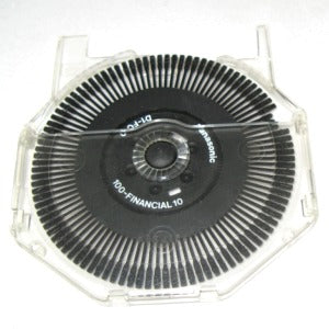 Panasonic KXE Printwheel Financial 10