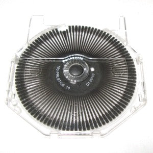 Panasonic Typewriter Printwheel Prestige Pica 10 - Panasonic KXE Typewriter Sup