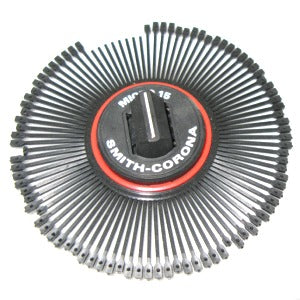 typewriter printwheel Smith Corona Red Ring PW-SCMA-MIC15