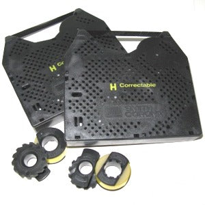 Smith Corona Typewriter H Spool Combo 2 Ribbons 2 Lift Off COMBO-SCM-HSPOOL