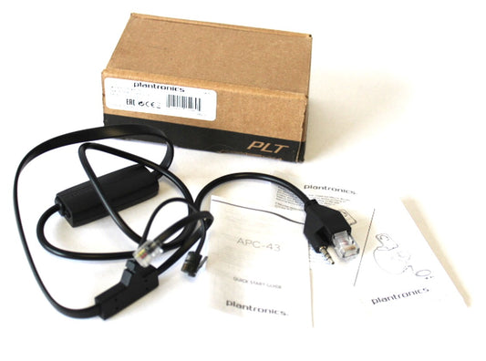 Poly Plantronics APC-45 Electronic Hook Switch for Cisco, Panasonic and other phone systems