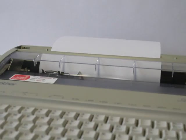 Brother GX-6750 Electronic Typewriter (Reconditioned Machine
