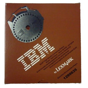 IBM 1299635  Quietwriter Typewriter Ribbon - Correctable IBM Ribbon - Brown Box