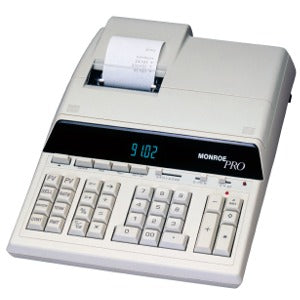 Monroe Calculator Pro Heavy Duty Desktop Printing