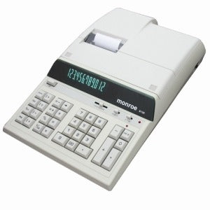 Monroe 8130X  Ivory Calculator