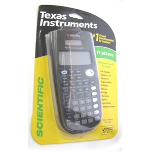 Texas Instruments Calculator TI-36XPRO Solar Handheld Scientific