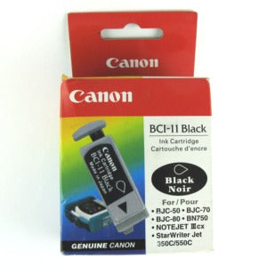 Canon BCI-11 Black Inkjet Cartridge 50845 72085 3 pack