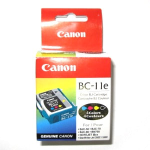 Canon BC-11e Ink Cartridge 4-Color  72292 for Canon Inkjet Printer