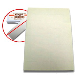 Typewriter Correction Paper - Cover Up Tabs Sheets