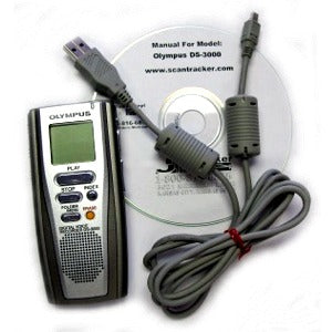 Olympus DS-3000  Digital Dictation Unit New Complete DS3000 Portable