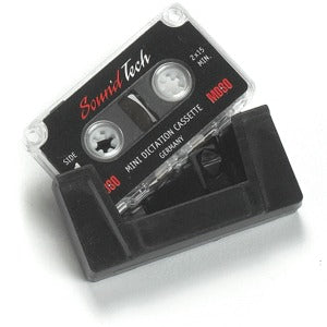 Dictaphone Tape Cassettes - Mini - 30 Minute - DI-TAPE-MINI30