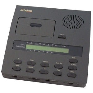 Dictaphone 3750 Refurbished Micro Cassette Base with Exchange