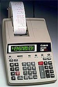 Canon Calculator MP41DHII Desktop Printing Calculator MP 41 DHII