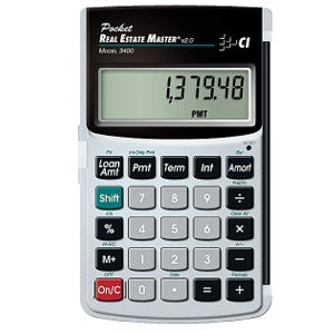 Calculated Industries Calculator 3400 Pocket Real Estate Master