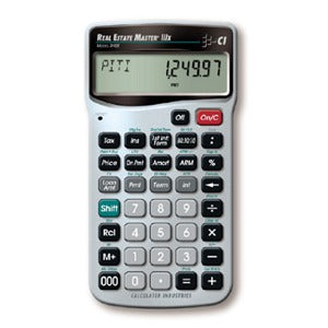 Calculated Industries Calculator 3405 Real Estate Master IIIX