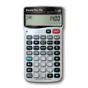 Calculated Industries Calculator 3430 Qualifier Plus IIIFX