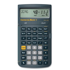 Calculator 4050 Construction Master 5 Calculated Industries