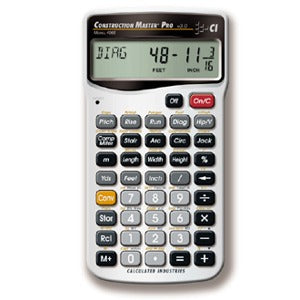 Calculator 4065 Construction Master Pro Calculated Industries