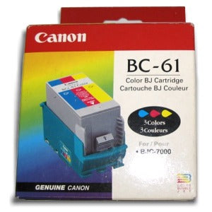 Canon BC-61 3 color inkjet cartridge