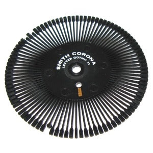 Typewriter printwheel Letter Gothic 12 Smith Corona H Series PW-SCMH-LG12