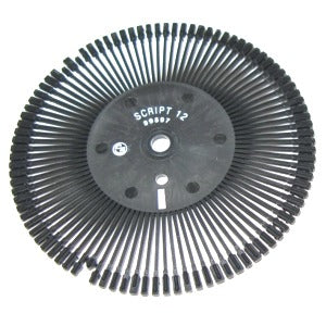 Typewriter printwheel Smith Corona H Series PW-SCMH-SCR12