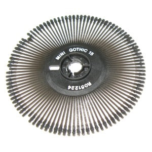 Smith Corona Typewriter Printwheel Mini 15 K Series Wordsmith PW-SCM-MIN15
