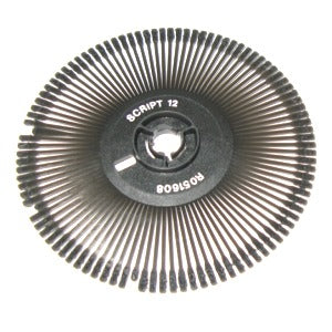 Smith Corona Typewriter Printwheel Script 12 K Series Wordsmith PW-SCMK-SCR1012