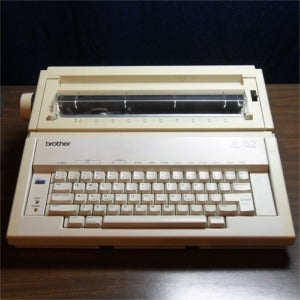 Brother Electric Typewriter AX350 -Refurbished AX 350 with New Machine Warranty